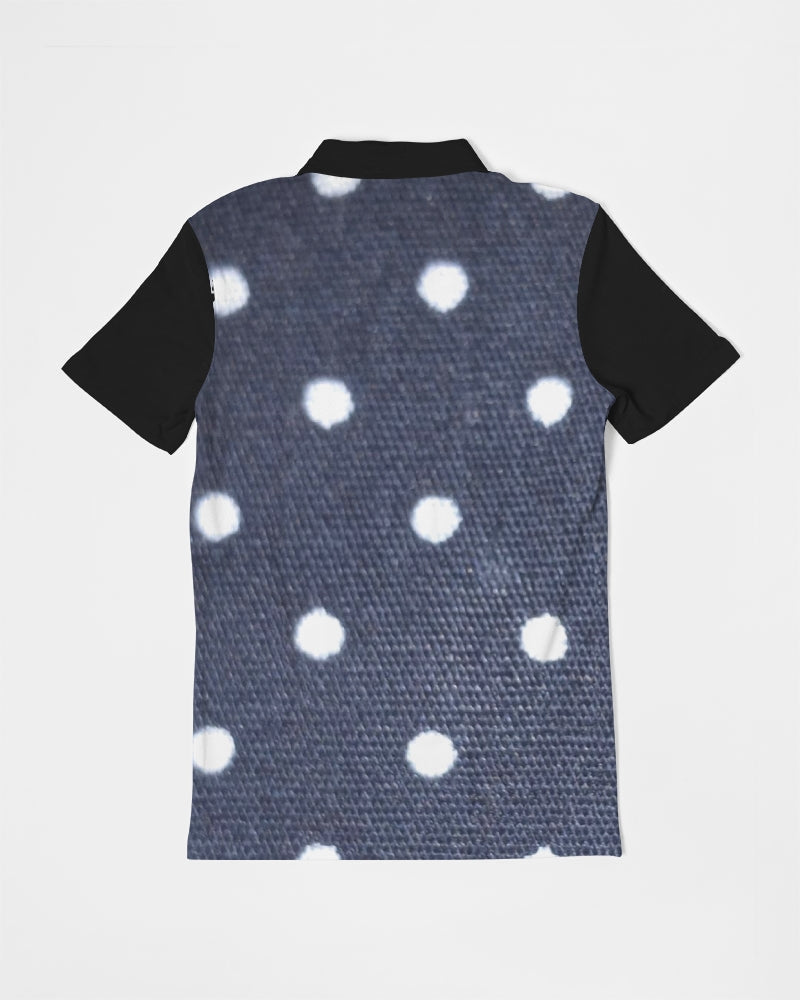 Dots by Marvin Jeans and Trinity D Marvin Men's Slim Fit Short Sleeve Polo