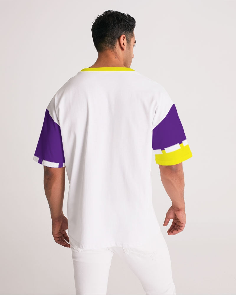 Purple yellow Men's Premium Heavyweight Tee