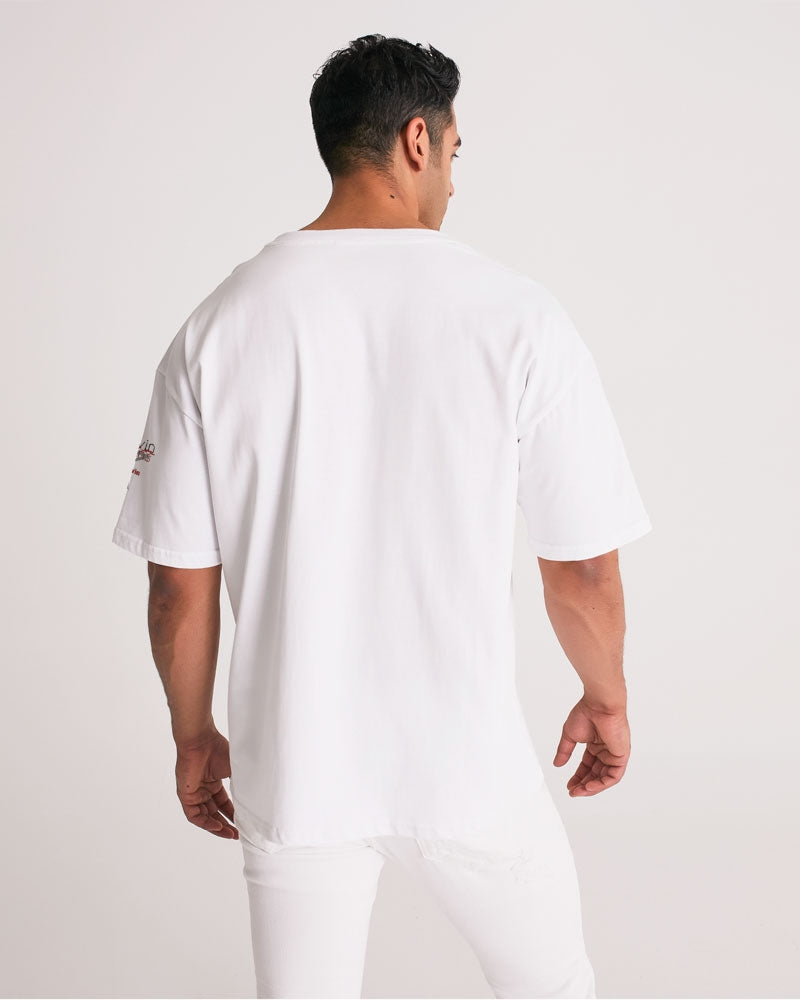 All white 3.0 by Marvin Jeans and Trinity D Marvin Men's Premium Heavyweight Tee