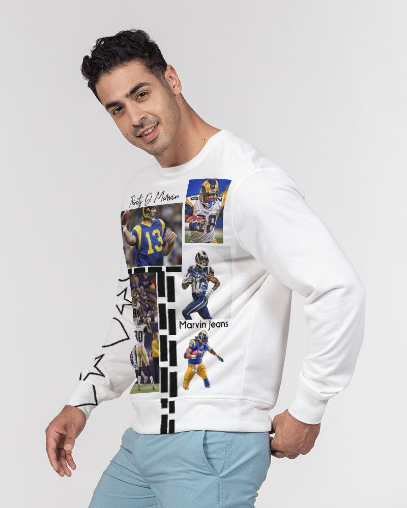 I'm so ST.LOUIS (RAMS) Men's Classic French Terry Crewneck Pullover