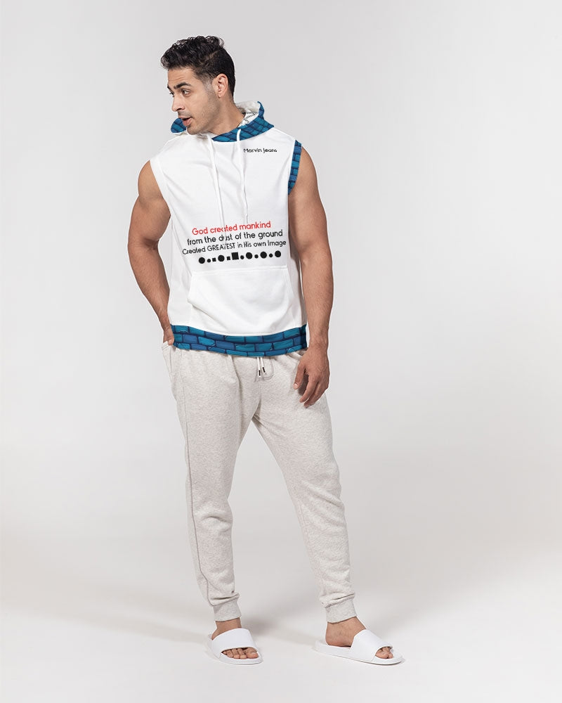 Brick city Men's Premium Heavyweight Sleeveless Hoodie