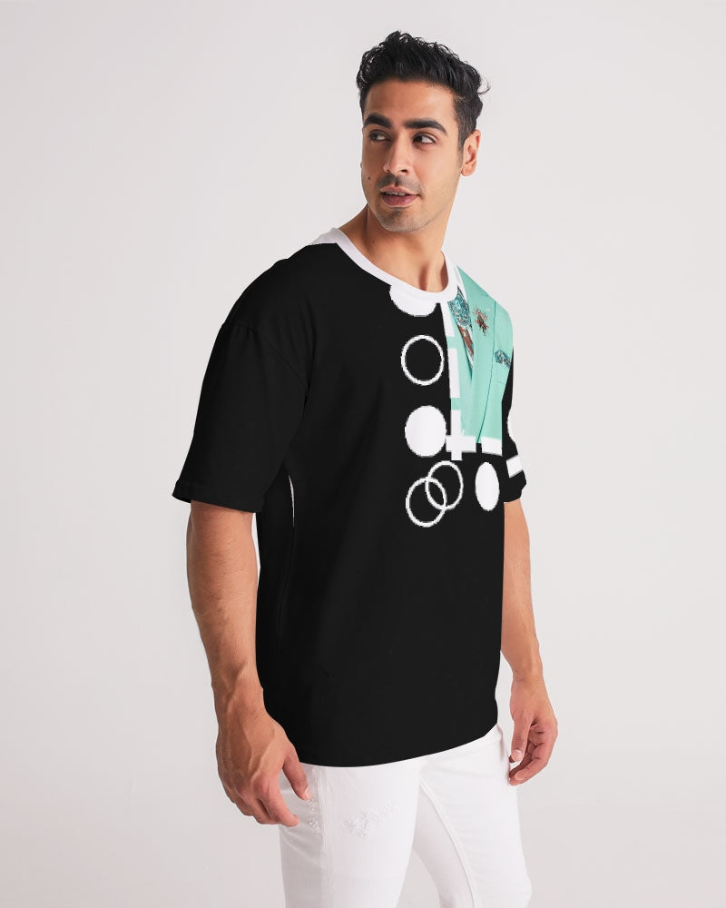 Black suits by Marvin Jeans and Trinity D Marvin Men's Premium Heavyweight Tee