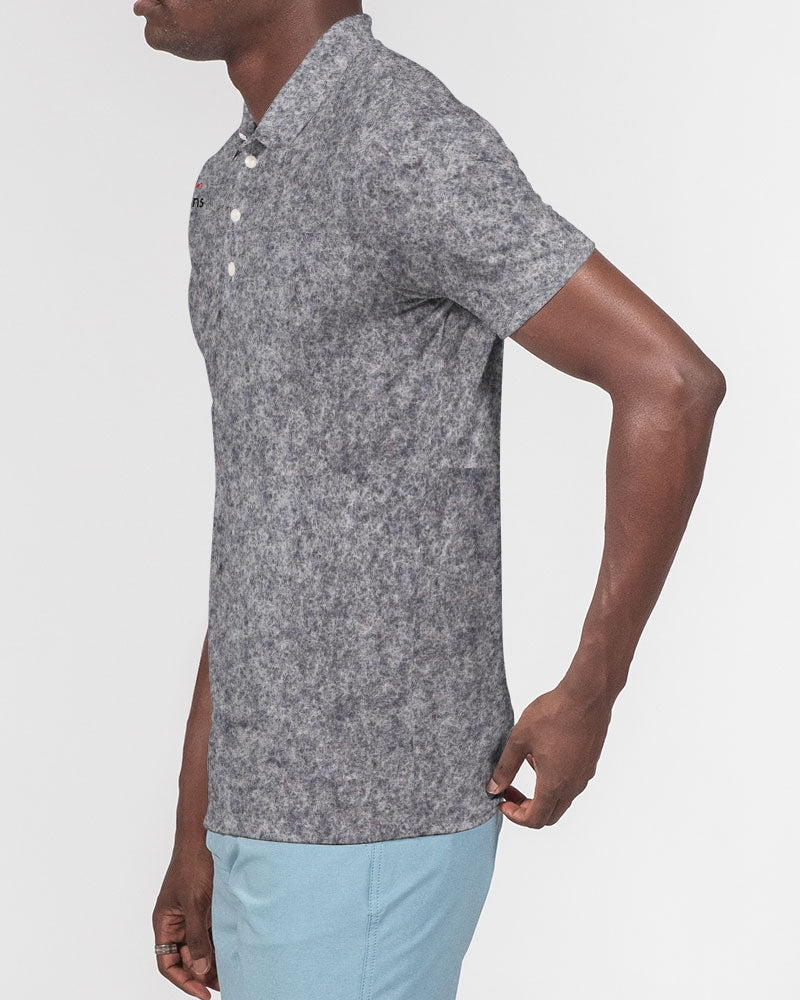 Wool ,by Marvin Jeans and Trinity D Marvin Men's Slim Fit Short Sleeve Polo