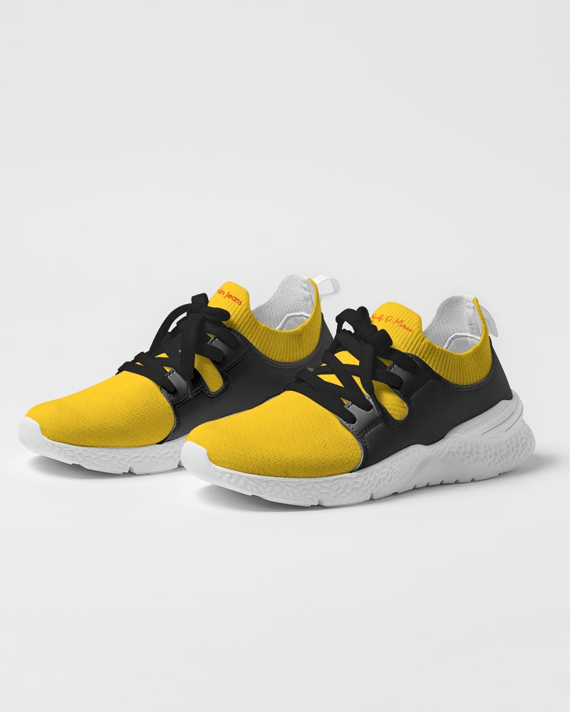 Yellow black BY MARVIN JEANS Men's Two-Tone Sneaker