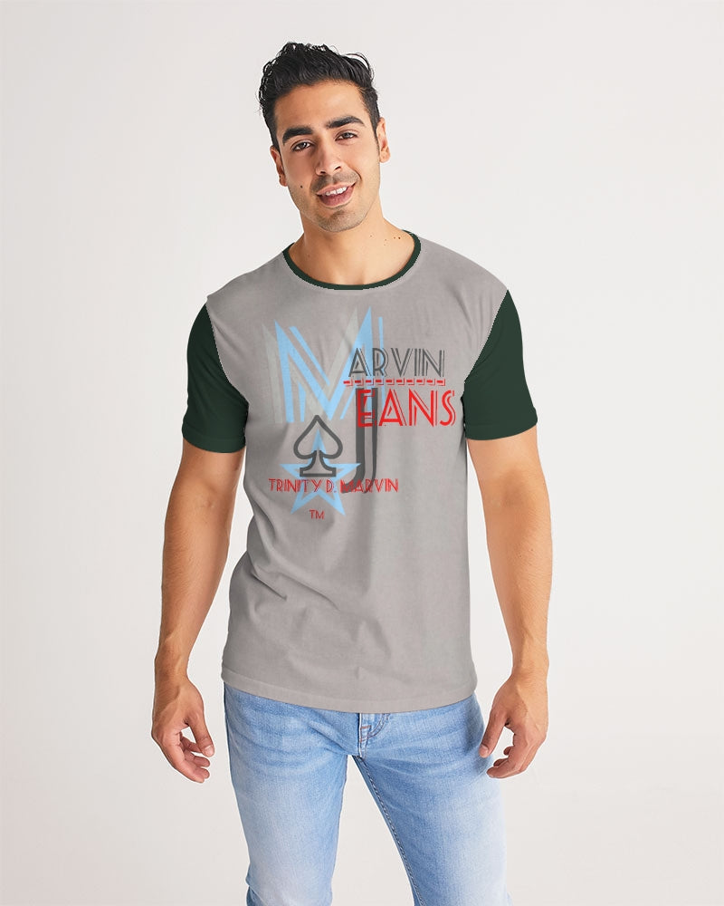 Above greatness light gray by Marvin Jeans and Trinity D. Marvin Men's Tee