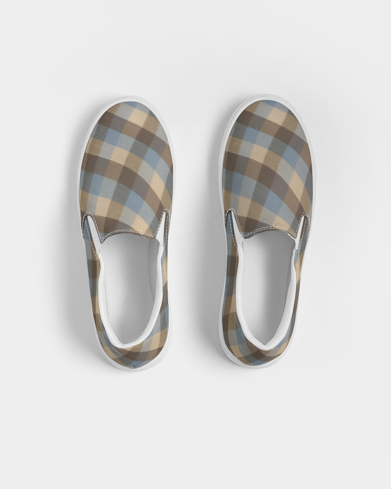 @plaids Men's Slip-On Canvas Shoe