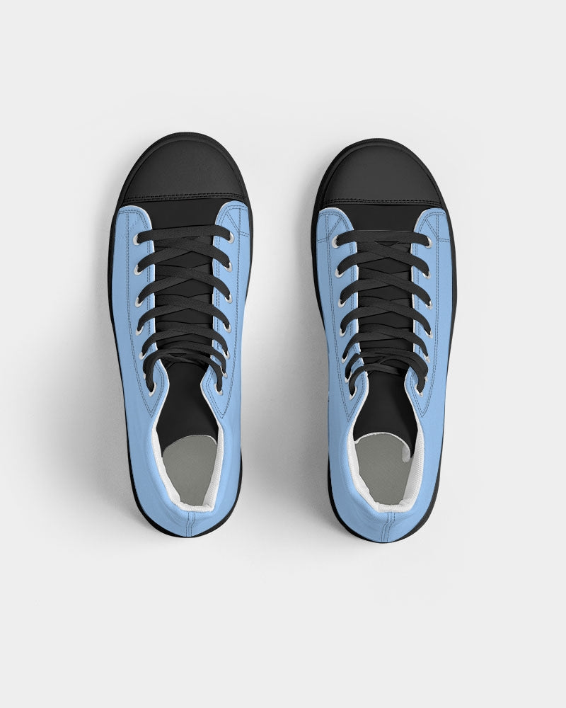 Baby blue by Marvin Jeans and Trinity D Marvin Men's Hightop Canvas Shoe - Black