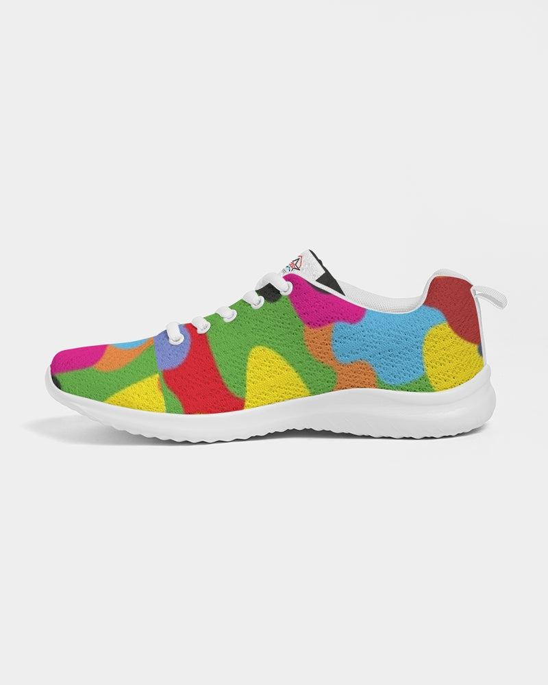 Crazy combo print Men's Athletic Shoe