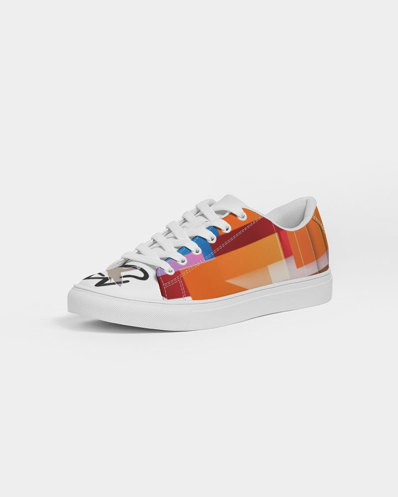 Combo print by Marvin Jeans and Trinity D Marvin Men's Faux-Leather Sneaker