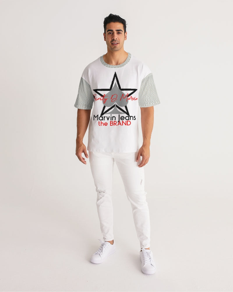 Gator white BY MARVIN JEANS Men's Premium Heavyweight Tee