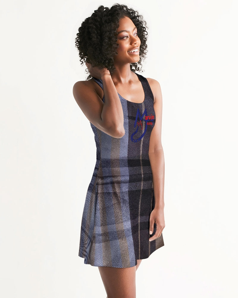 Fashion Icon 2 by Trinity D Marvin and Marvin Jeans Women's Racerback Dress
