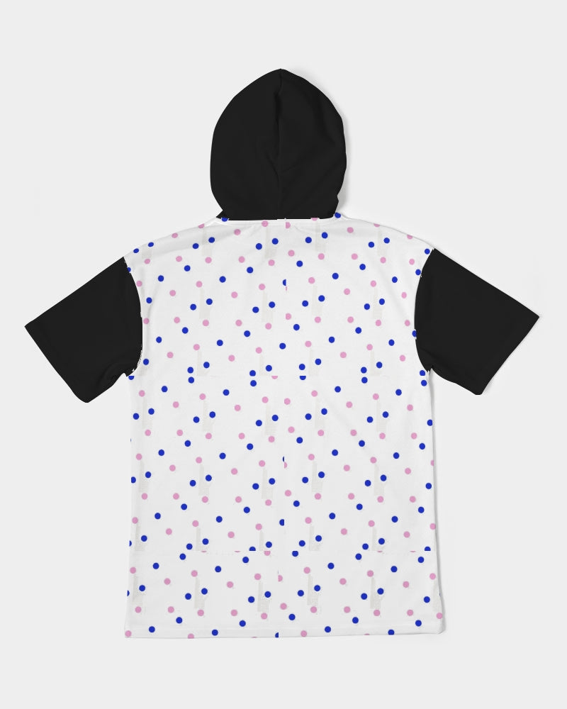 Dots 2.0 by Marvin Jeans and Trinity D Marvin Men's Premium Heavyweight Short Sleeve Hoodie