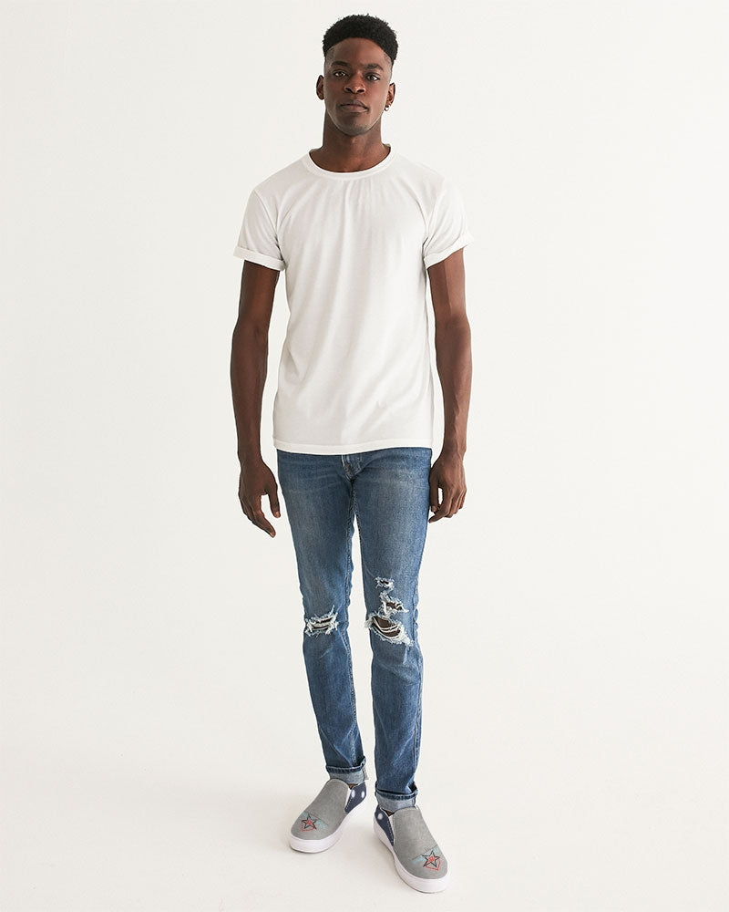 Dots cool grey by Marvin Jeans and Trinity D Marvin Men's Slip-On Canvas Shoe