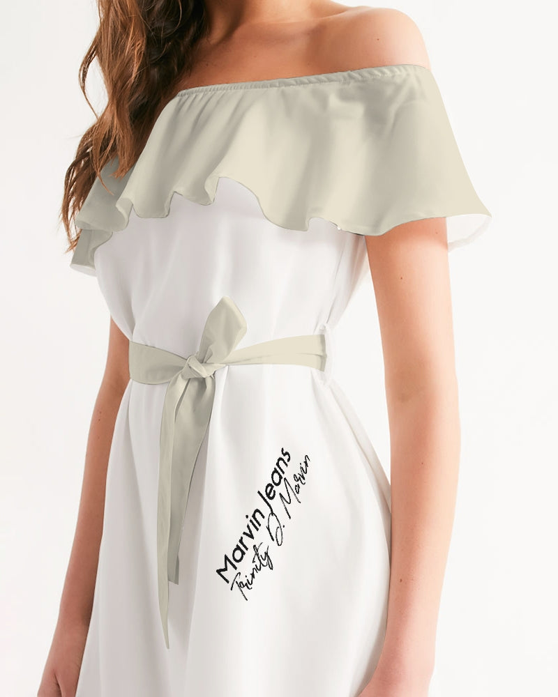 Blake BY MARVIN JEANS Women's Off-Shoulder Dress