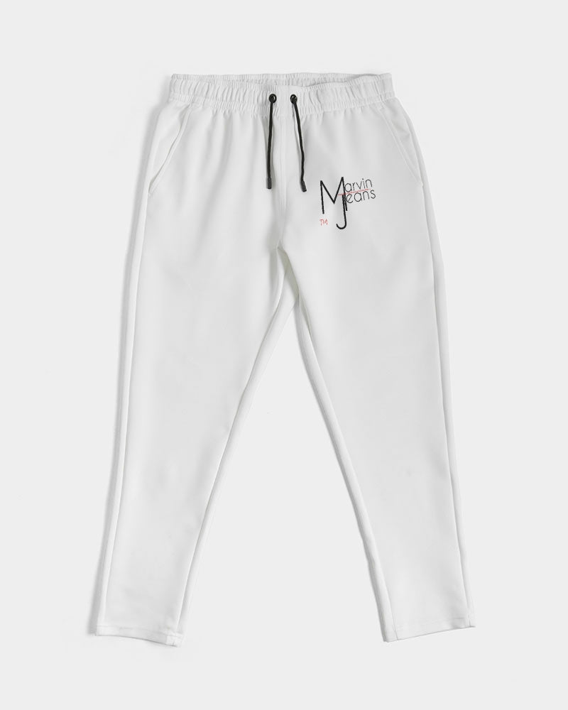 All white MJ by Marvin Jeans and Trinity D Marvin Men's Joggers