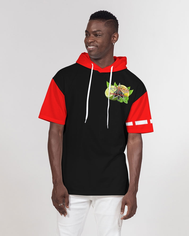 Blackstone by Marvin Jeans and Trinity D Marvin Men's Premium Heavyweight Short Sleeve Hoodie