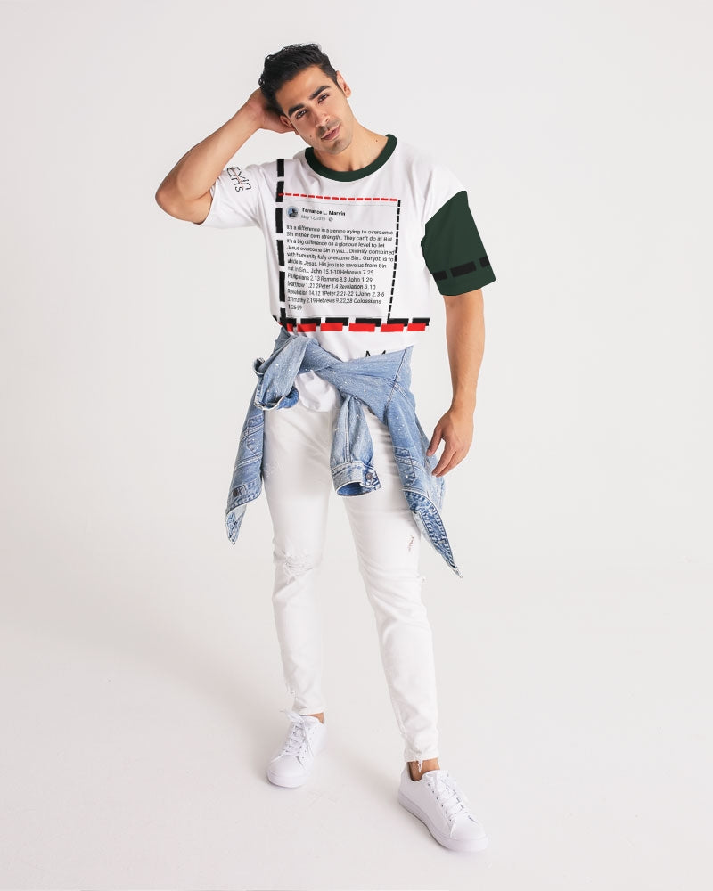 Gospel message victory by Trinity D. Marvin and Marvin Jeans Men's Premium Heavyweight Tee