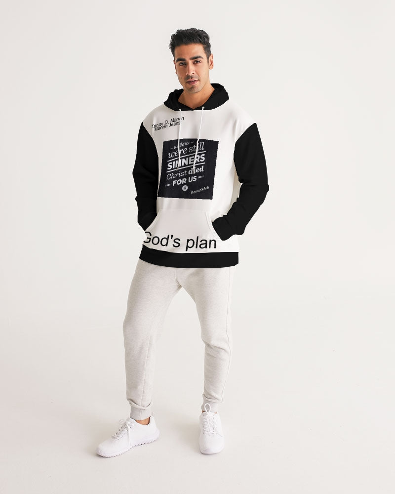 Gospel message God's plan BY MARVIN JEANS Men's Hoodie