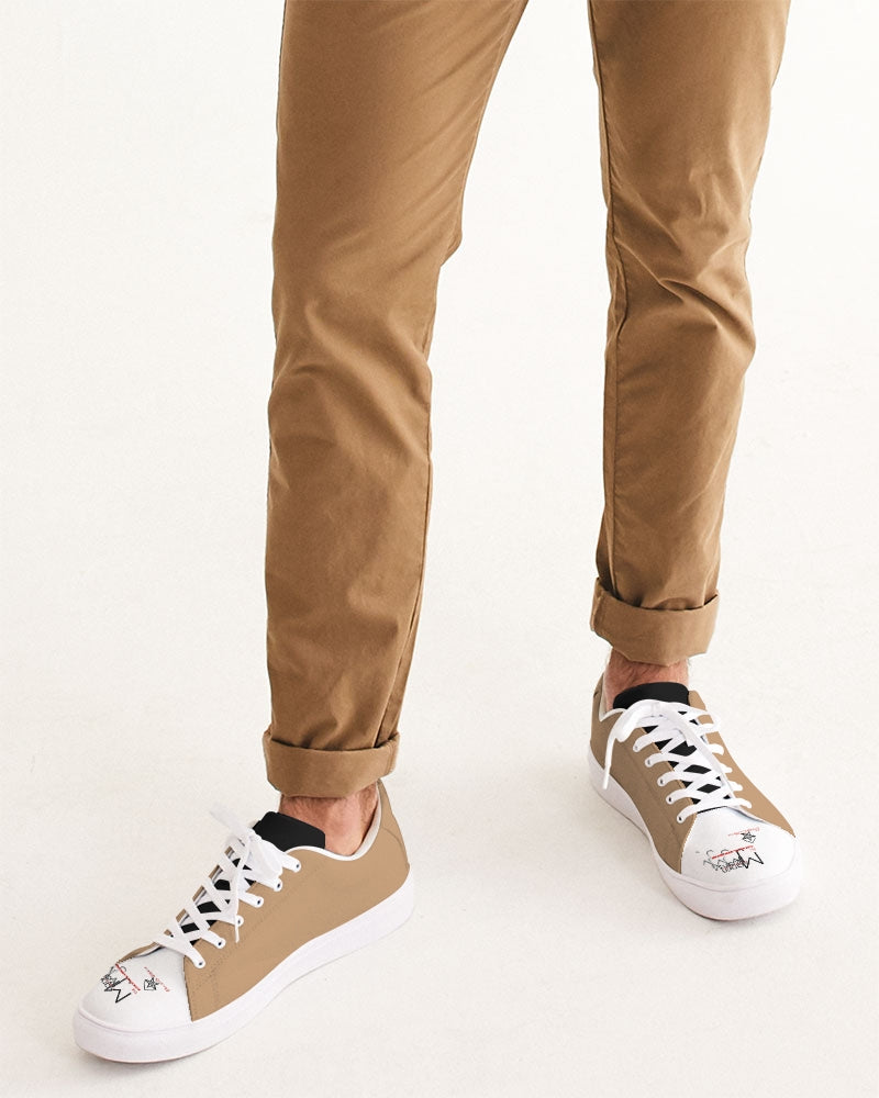 In da mix by Marvin Jeans and Trinity D Marvin Men's Faux-Leather Sneaker