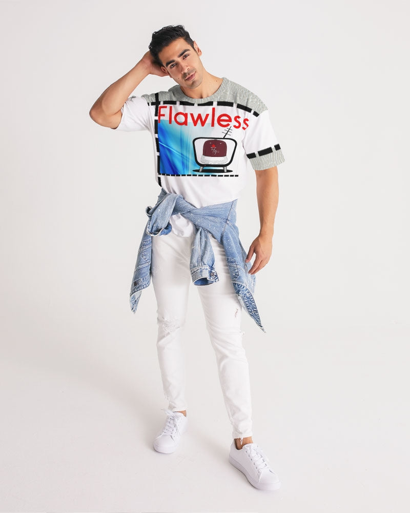 Flawless gator white by Marvin Jeans and Trinity D Marvin Men's Premium Heavyweight Tee