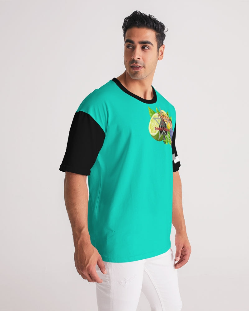 Dark mint Lemon lime by Marvin Jeans and Trinity D Marvin Men's Premium Heavyweight Tee