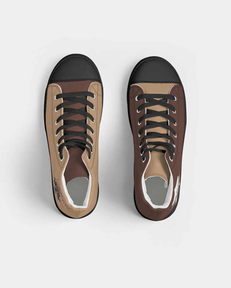In da mix Men's Hightop Canvas Shoe - Black