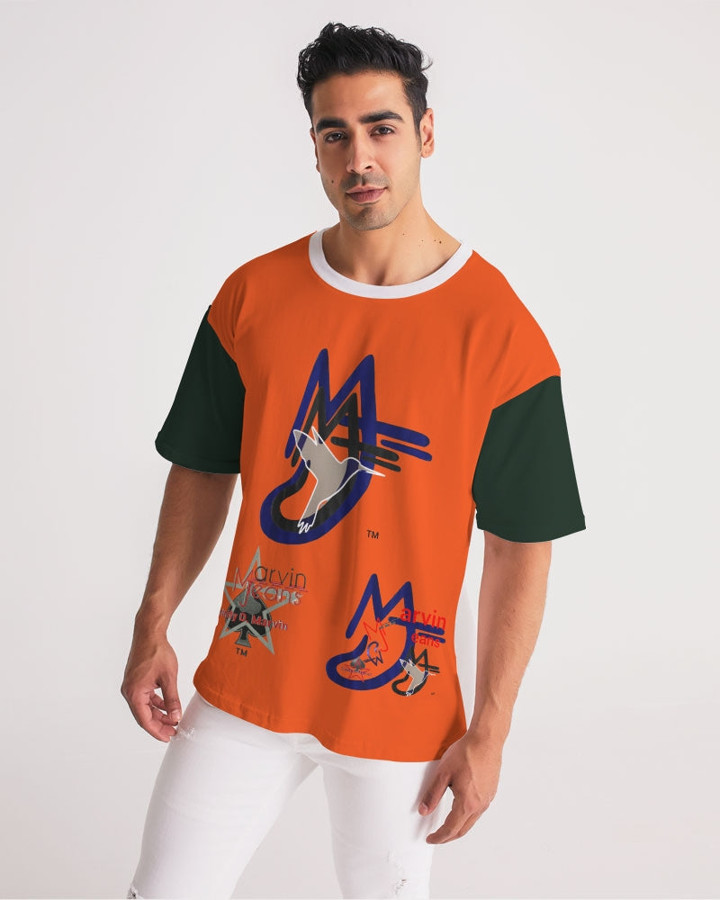 Miami logo crazy by Marvin Jeans and Trinity D Marvin Men's Premium Heavyweight Tee
