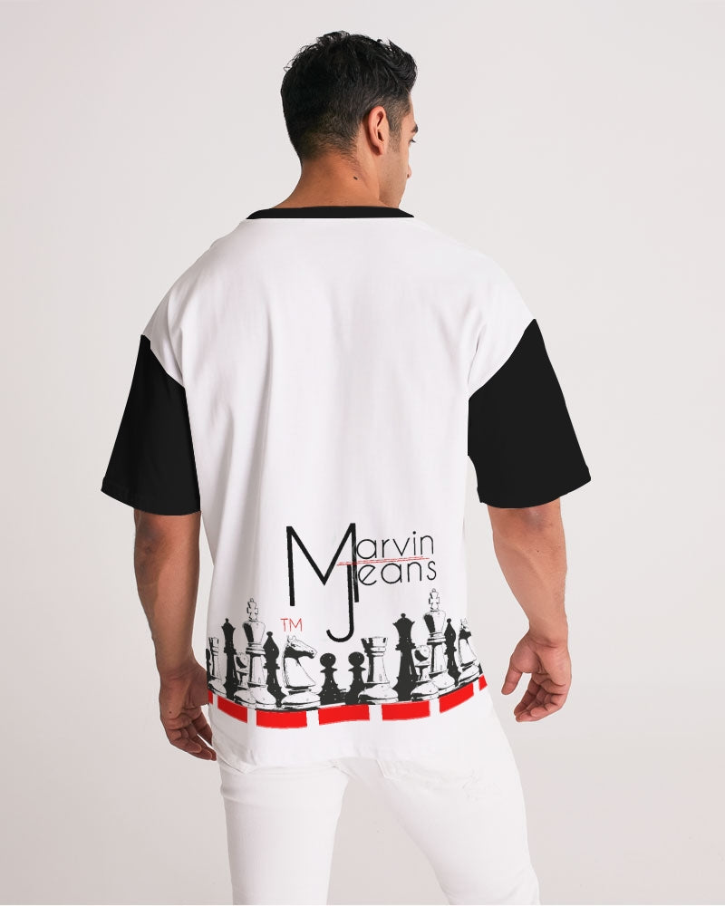 Cosmic combo chest board by Marvin Jeans and Trinity D Marvin Men's Premium Heavyweight Tee