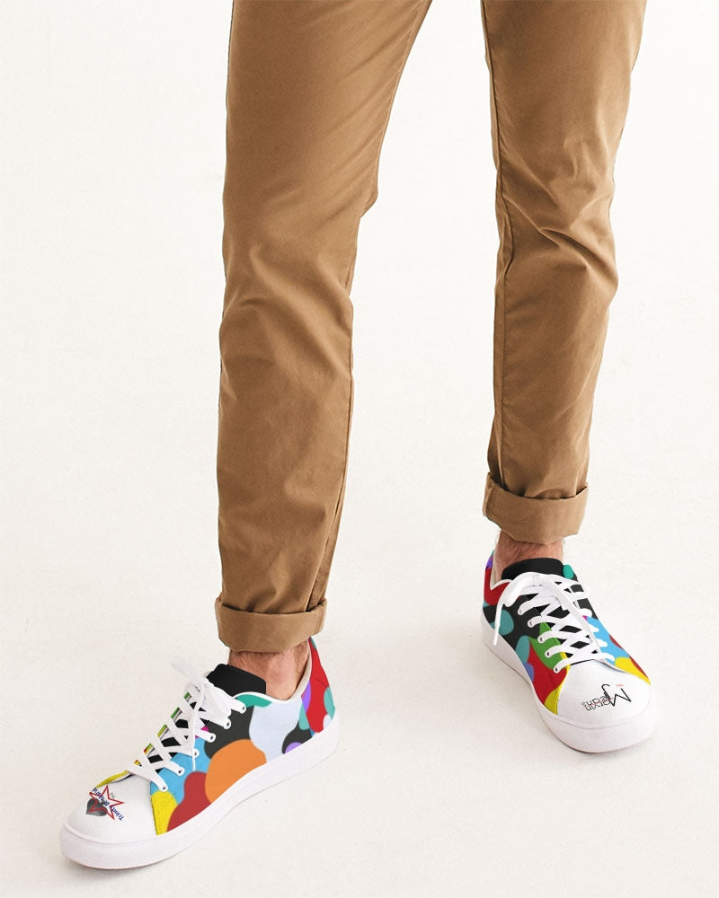 Crazy combo BY MARVIN JEANS Men's Faux-Leather Sneaker