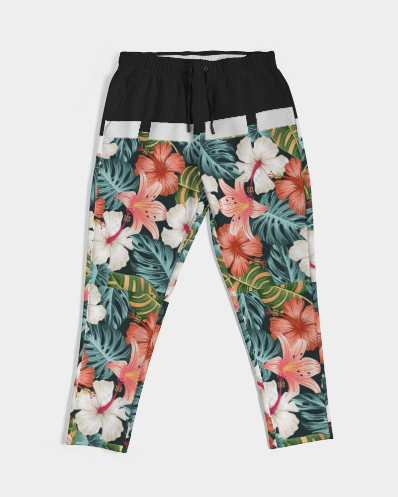 Garden splash by Trinity D. Marvin and Marvin Jeans Men's Joggers