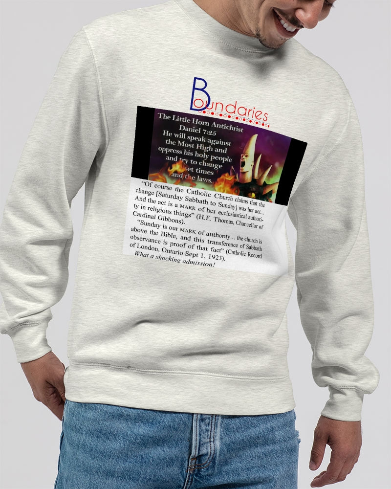 Boundaries Daniel's messages by Marvin Jeans and Trinity D Marvin Unisex Premium Crewneck Sweatshirt | Lane Seven