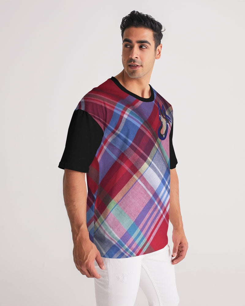 Plaids by Marvin Jeans and Trinity D Marvin Men's Premium Heavyweight Tee