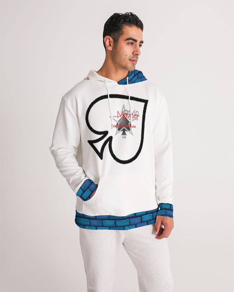 Blue brick by Marvin Jeans and Trinity D.Marvin Men's Hoodie