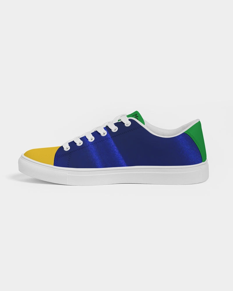 GREATER Men's Faux-Leather Sneaker