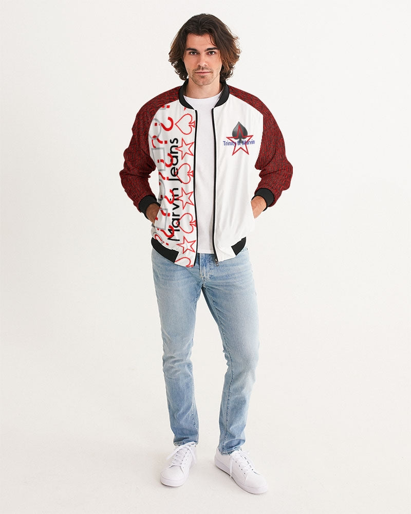 Trinity D Marvin ( Gator Red) Men's Bomber Jacket