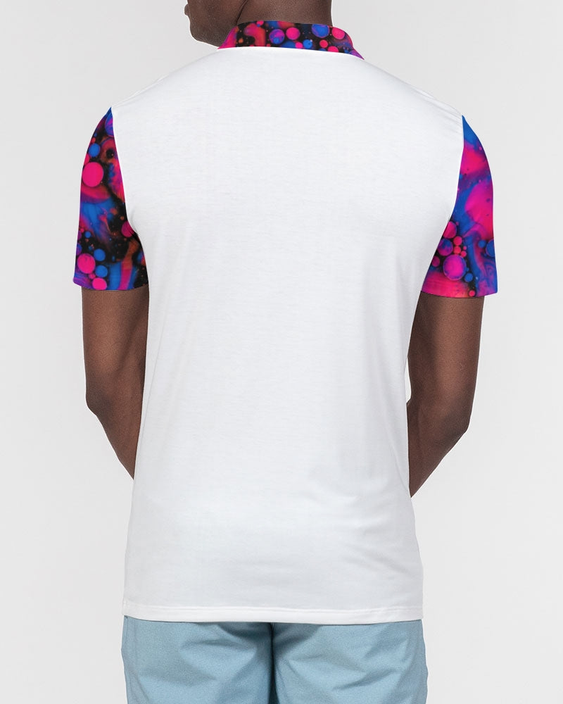 High tide by Marvin Jeans and Trinity D Marvin Men's Slim Fit Short Sleeve Polo