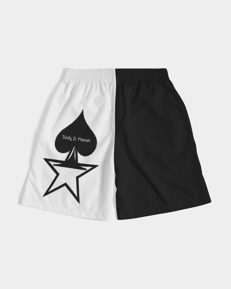 Black & white BY MARVIN JEANS Men's Jogger Shorts