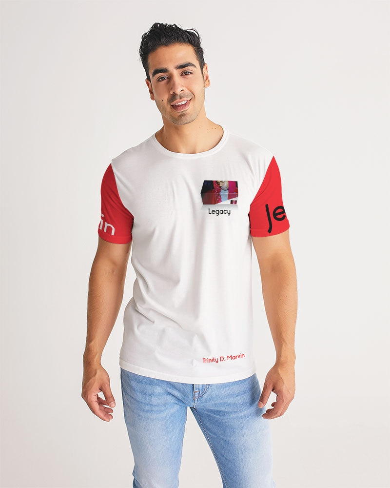 Red and white BY MARVIN JEANS Men's Tee