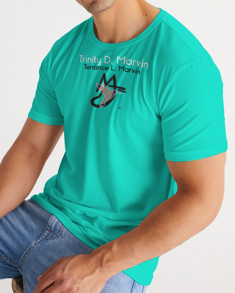 Dark mint by Marvin Jeans and Trinity D Marvin Men's Tee