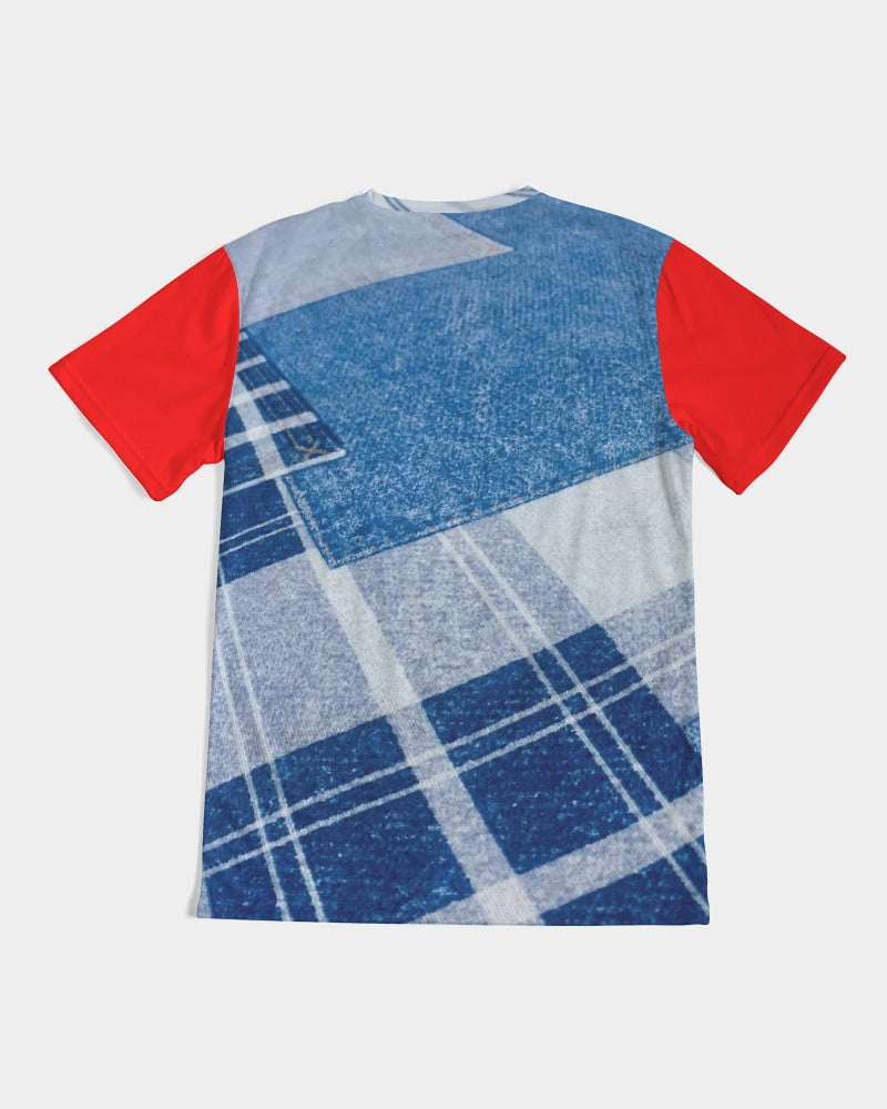 Denim red 1.0 by Marvin Jeans and Trinity D Marvin Men's Tee