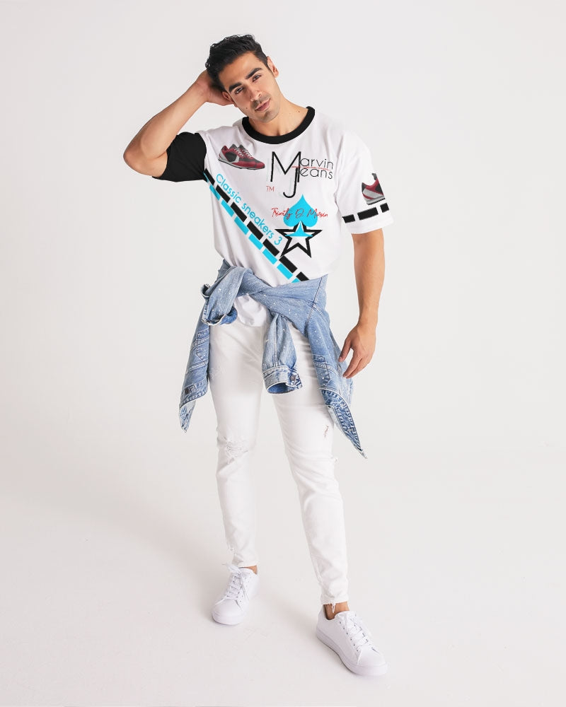 Classic sneakers 3 by Marvin Jeans and Trinity D Marvin Men's Premium Heavyweight Tee