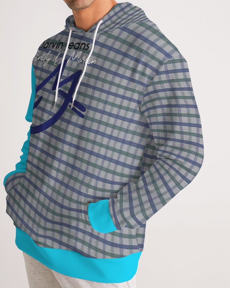 Grid mix by Trinity D. Marvin and Marvin Jeans Men's Hoodie