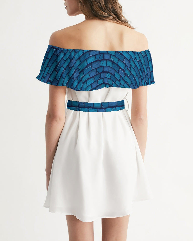 Brick City Women's Off-Shoulder Dress