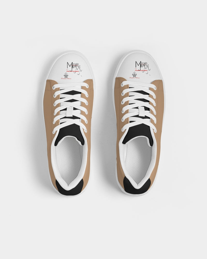 In da mix by Marvin Jeans and Trinity D Marvin Men's Faux-Leather Sneaker