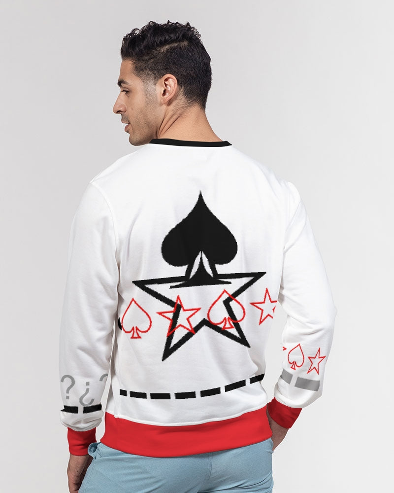 @the MARVIN JEANS company Men's Classic French Terry Crewneck Pullover