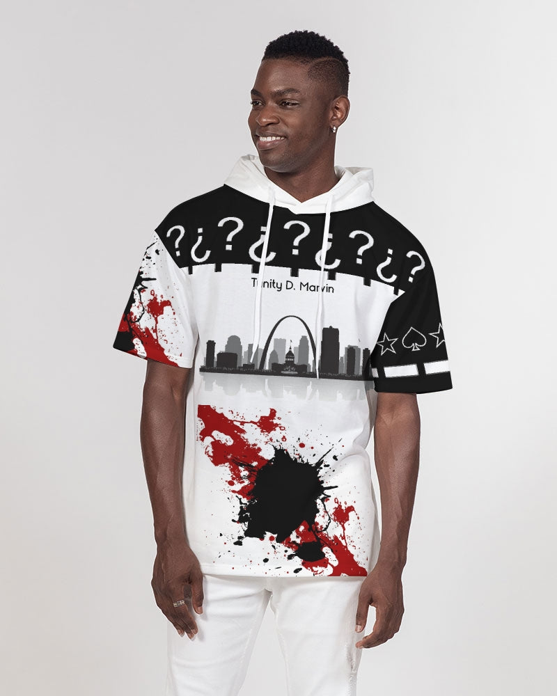 I'm so Saint Louis awesome print by Marvin Jeans Men's Premium Heavyweight Short Sleeve Hoodie
