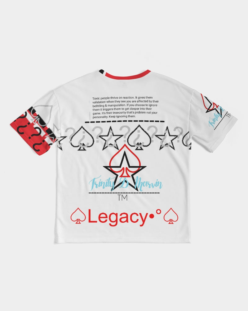 Retro logo's by Marvin Jeans and Trinity Men's Premium Heavyweight Tee