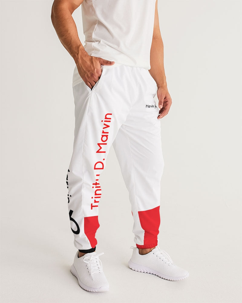 Red and white by Marvin Jeans Men's Track Pants