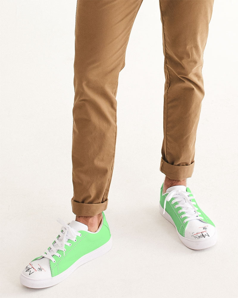 Mint 2.0 by Marvin Jeans and Trinity D Marvin Men's Faux-Leather Sneaker