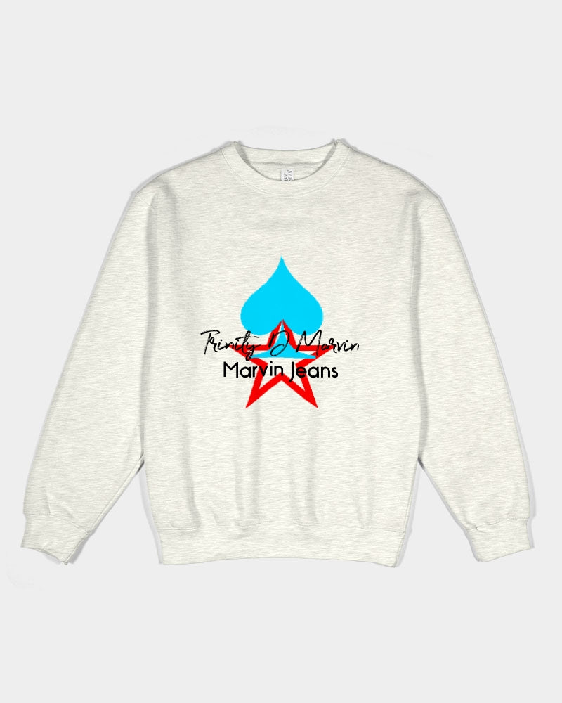 Glorious brand by Marvin Jeans and Trinity D Marvin Unisex Premium Crewneck Sweatshirt | Lane Seven